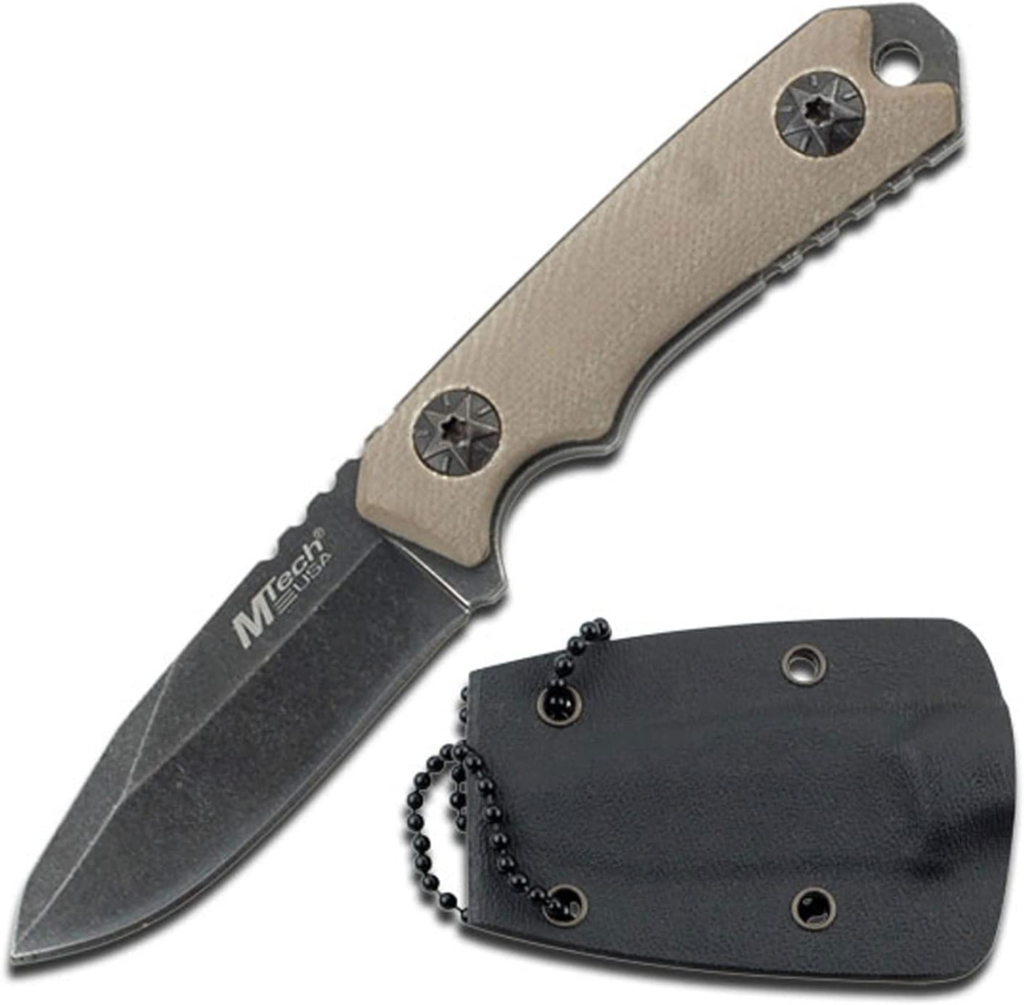 Series Fixed Blade Neck Knife
