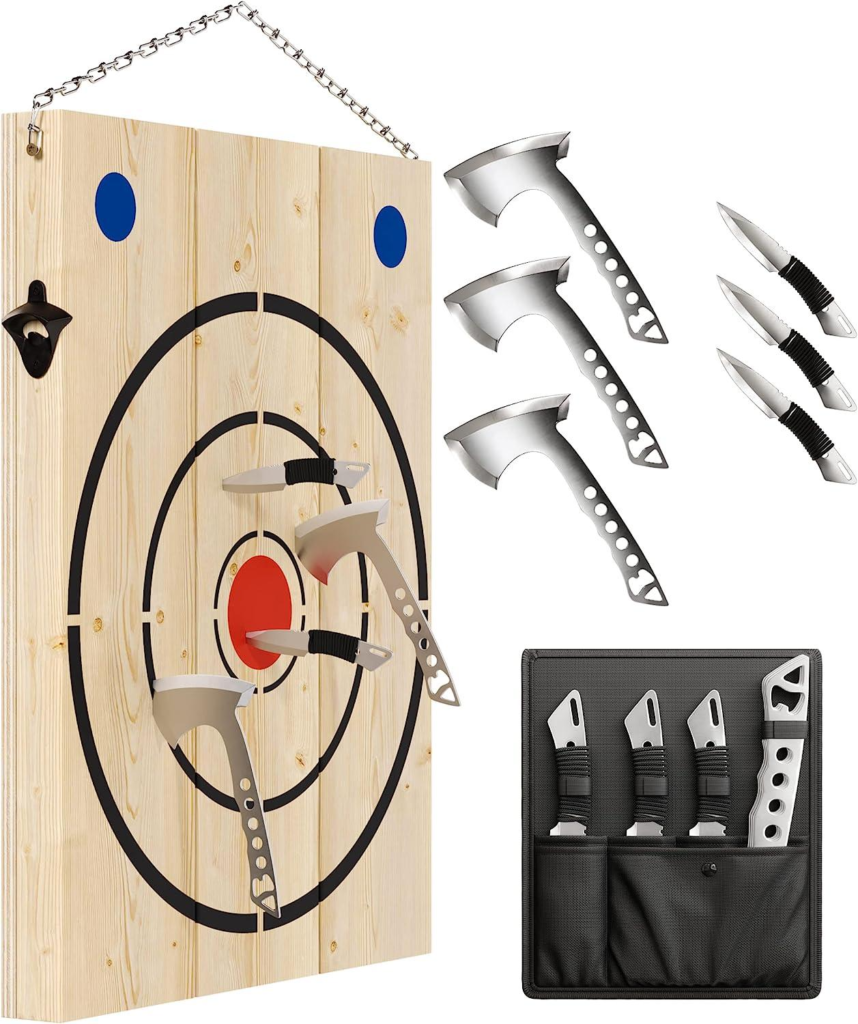 Wooden Shooting Targets for Throwing Knives