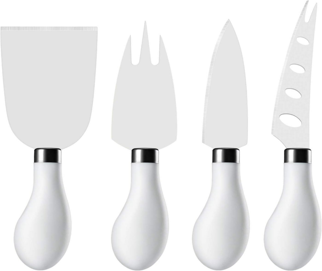 Hecef Non-Stick Cheese Knife Set